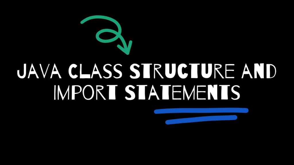 Java Class Structure and Import Statements