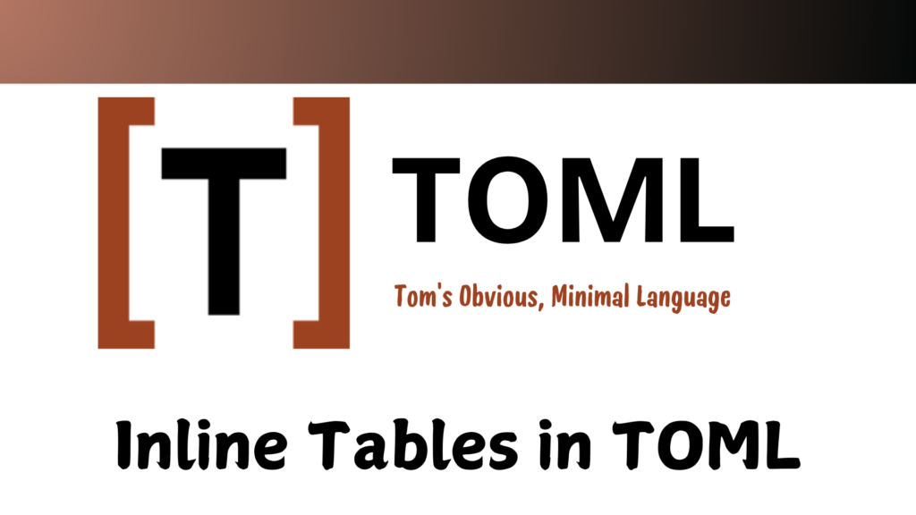 Inline Tables