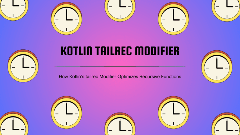 tailrec modifier