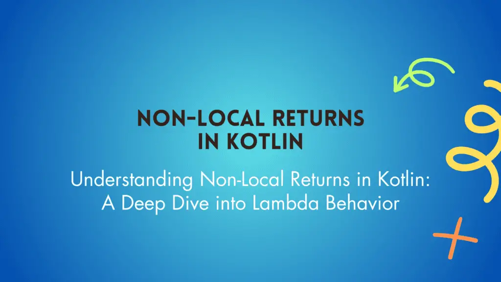 Non-Local Returns
