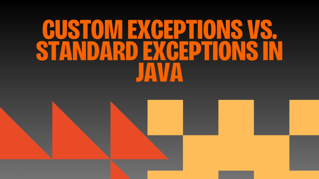 custom exceptions