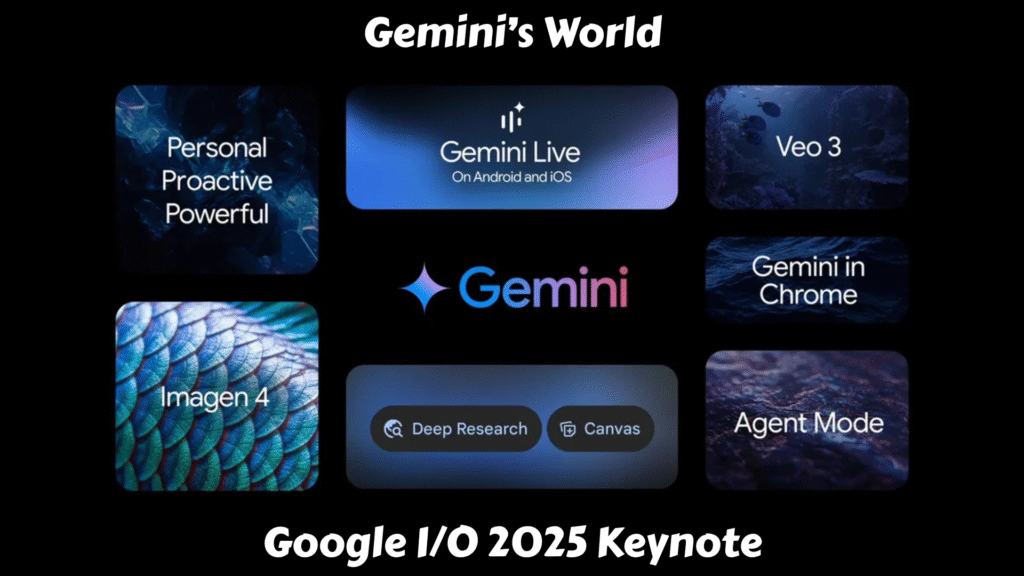 Gemini's World Google IO 2025