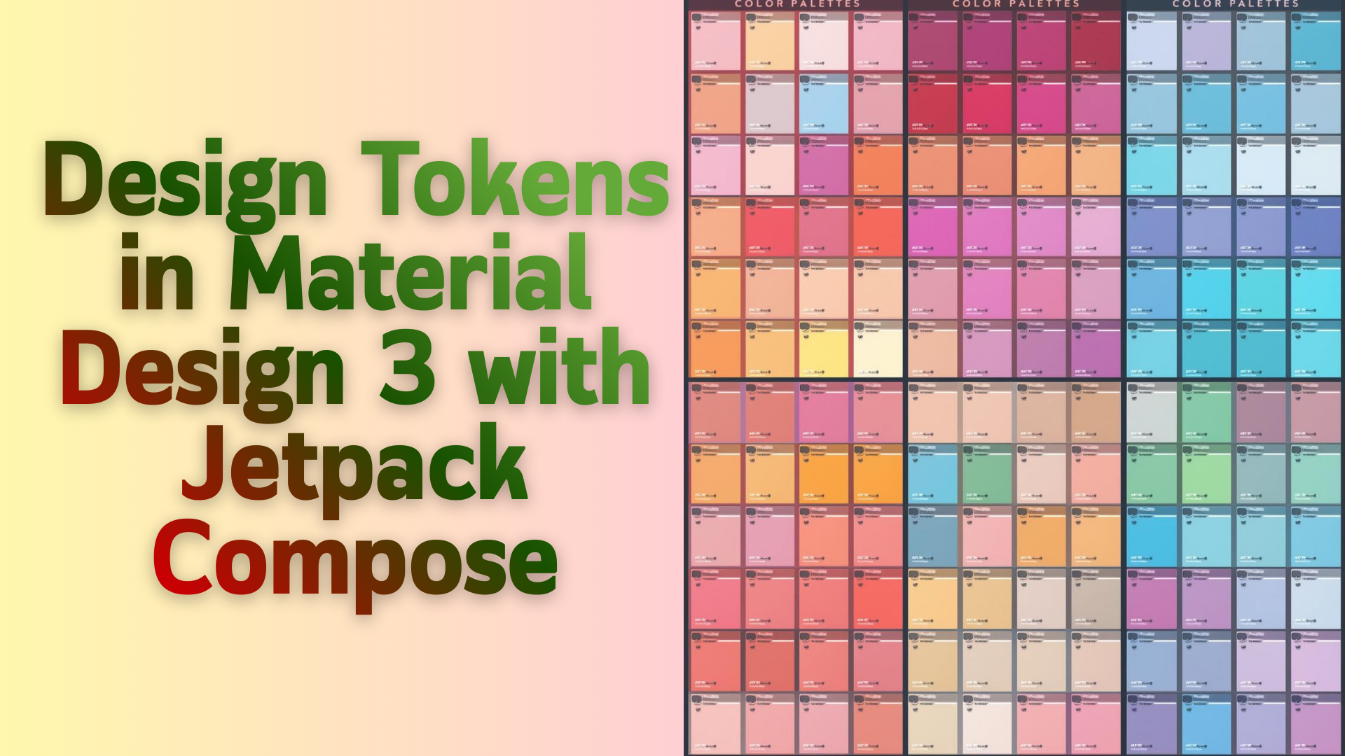 Design Tokens in Material Design 3 with Jetpack Compose - softAai Blogs