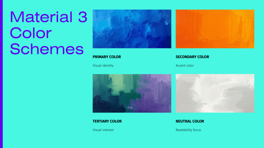 Material 3 colorScheme