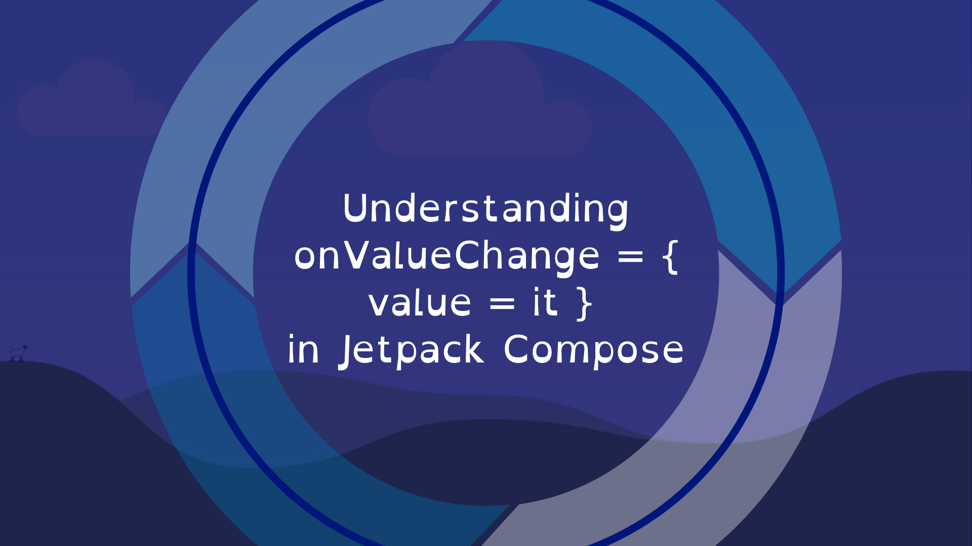 Understanding onValueChange = { value = it } in Jetpack Compose ...